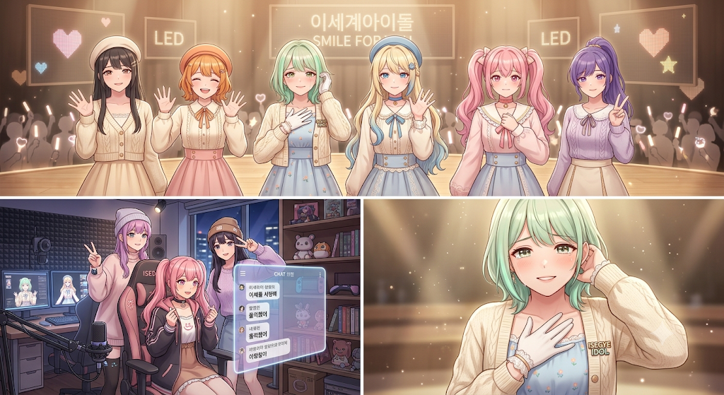 Isegye Idol Smile For You special clip